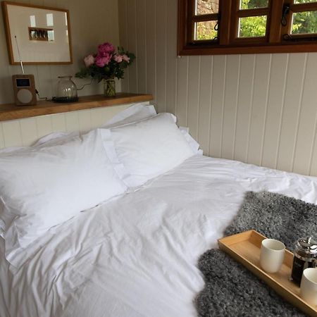 Luxury, Rural Shepherds Hut With Hot Tub Nr Bath Bristol Zewnętrze zdjęcie